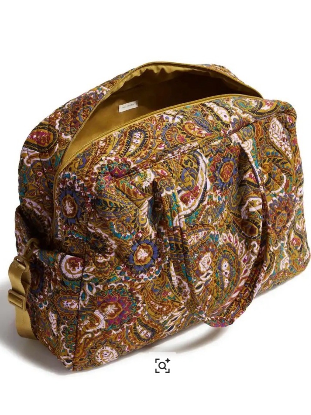 🌸Vera Bradley Large Cotton Weekender Travel Bag - Picture 7 of 10